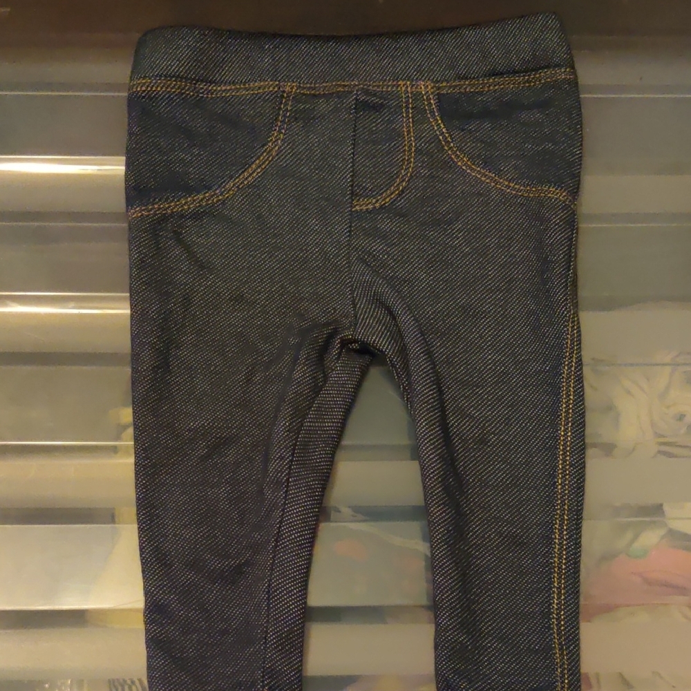 Kids Dark Blue Leggings